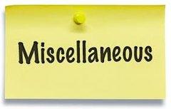 Miscellaneous Item Miscellaneous Item